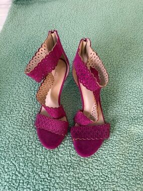 Hot pink limelight heels size 9